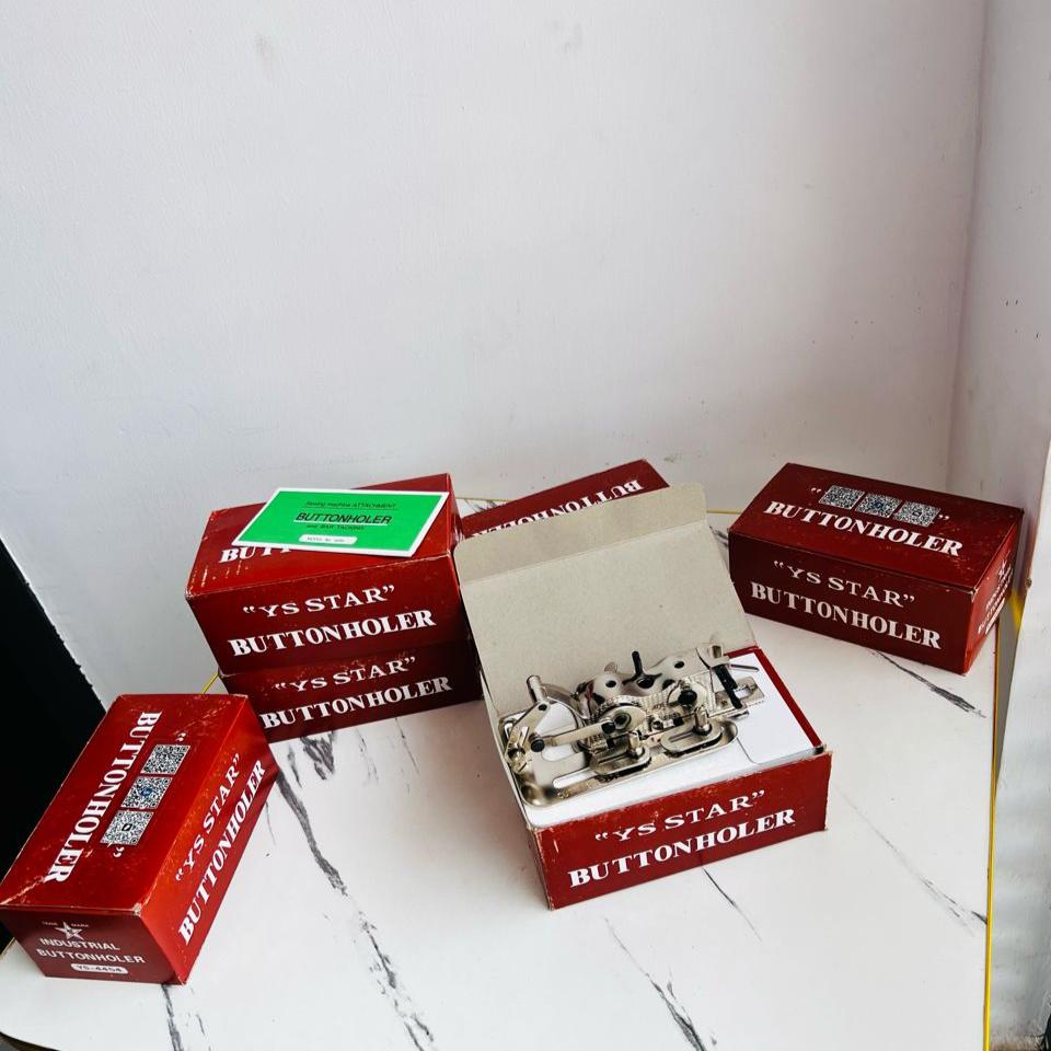 Industrial buttonholer