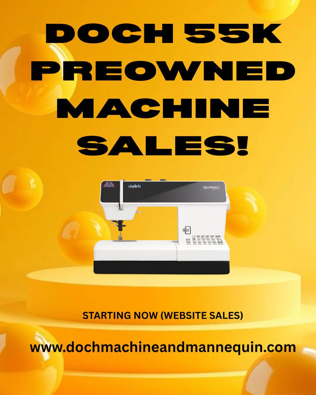 55k sewing machine sales