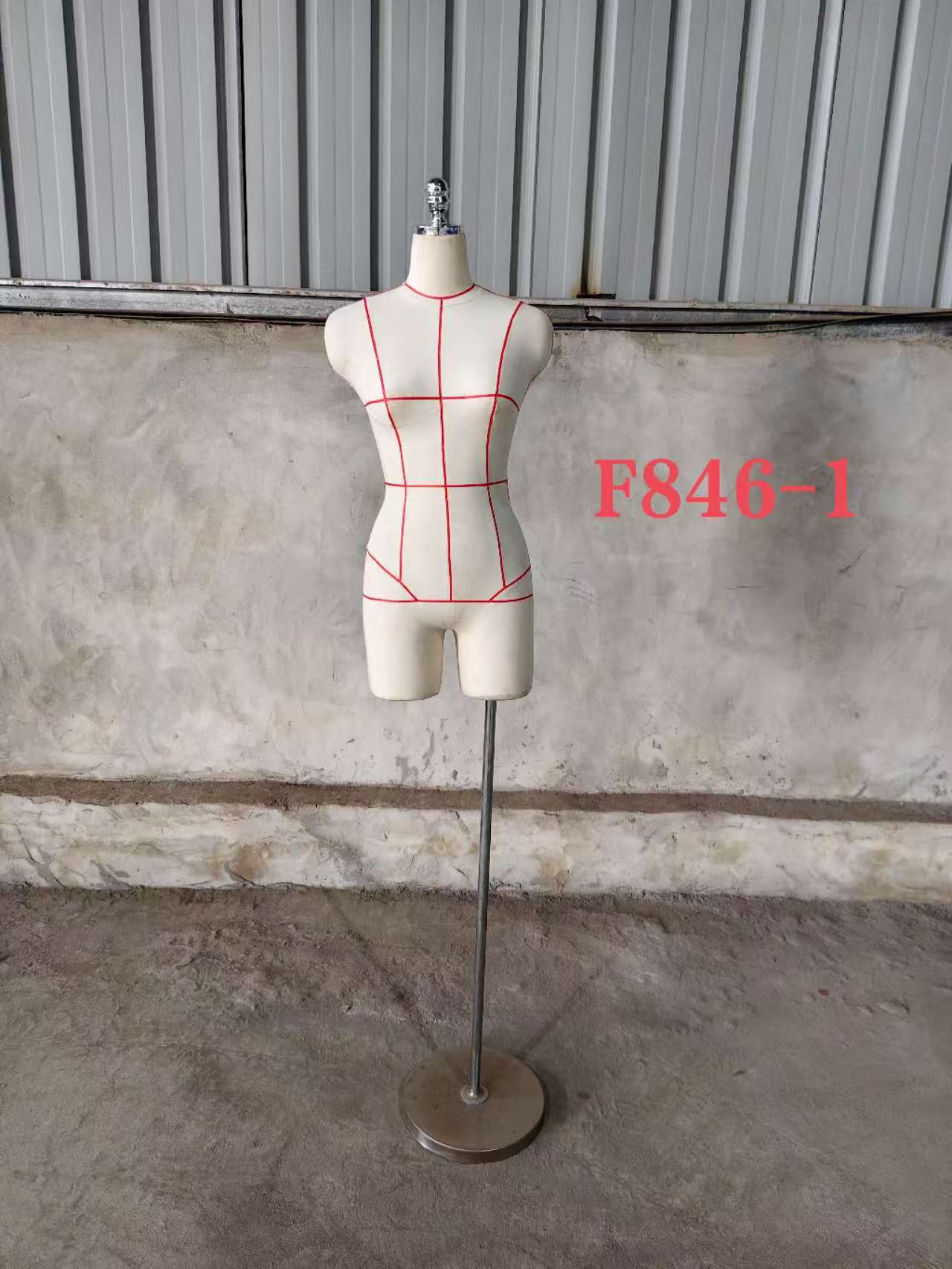White professional dressform